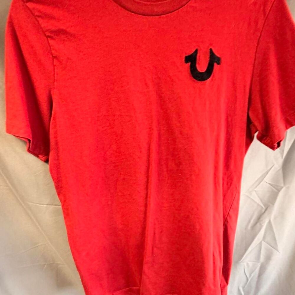 True-religion Men's Red T-shirt